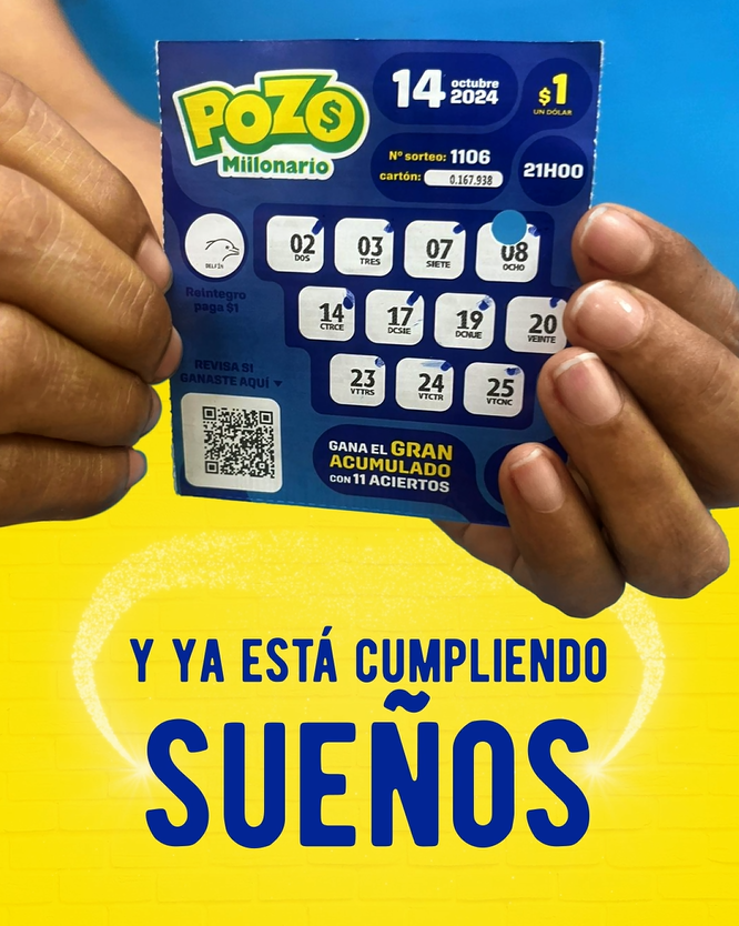 POZO MILLONARIO CUMPLIÓ LOS SUEÑOS DE UN NUEVO ECUATORIANO